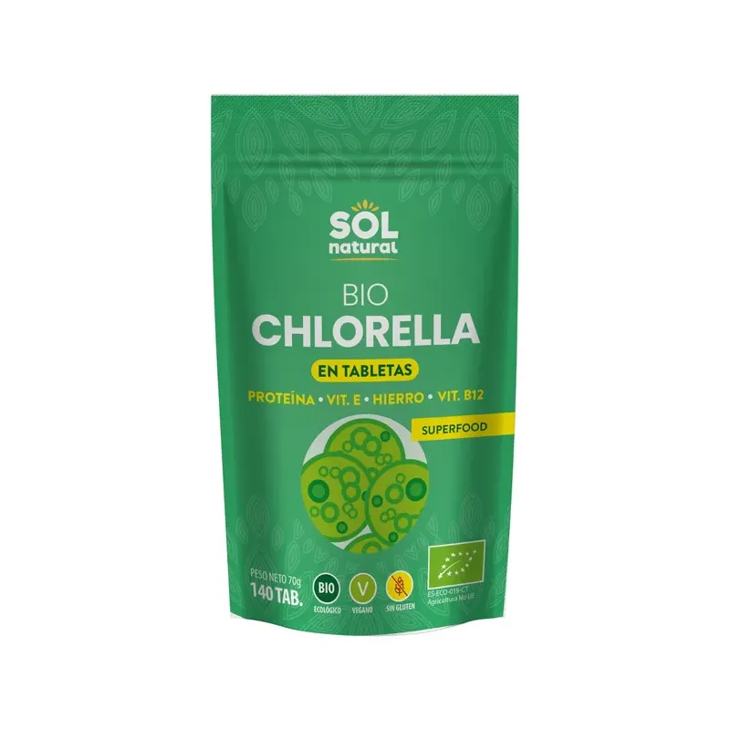 CHLORELLA EN TABLETAS BIO 140 Tabletas