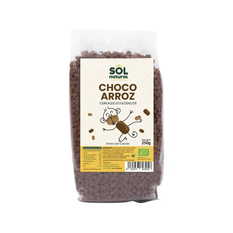 CHOCO ARROZ BIO 250 G