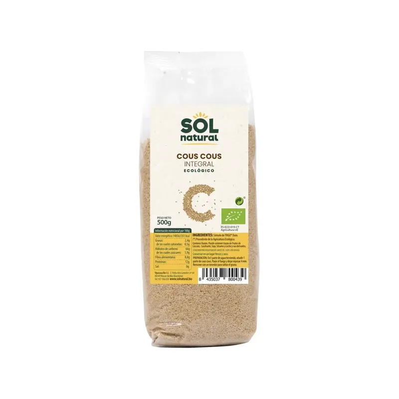 COUS COUS INTEGRAL BIO 500 G