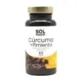 CÚRCUMA+PIMIENTA NEGRA 60 CÁPSULAS BIO 34,5 g