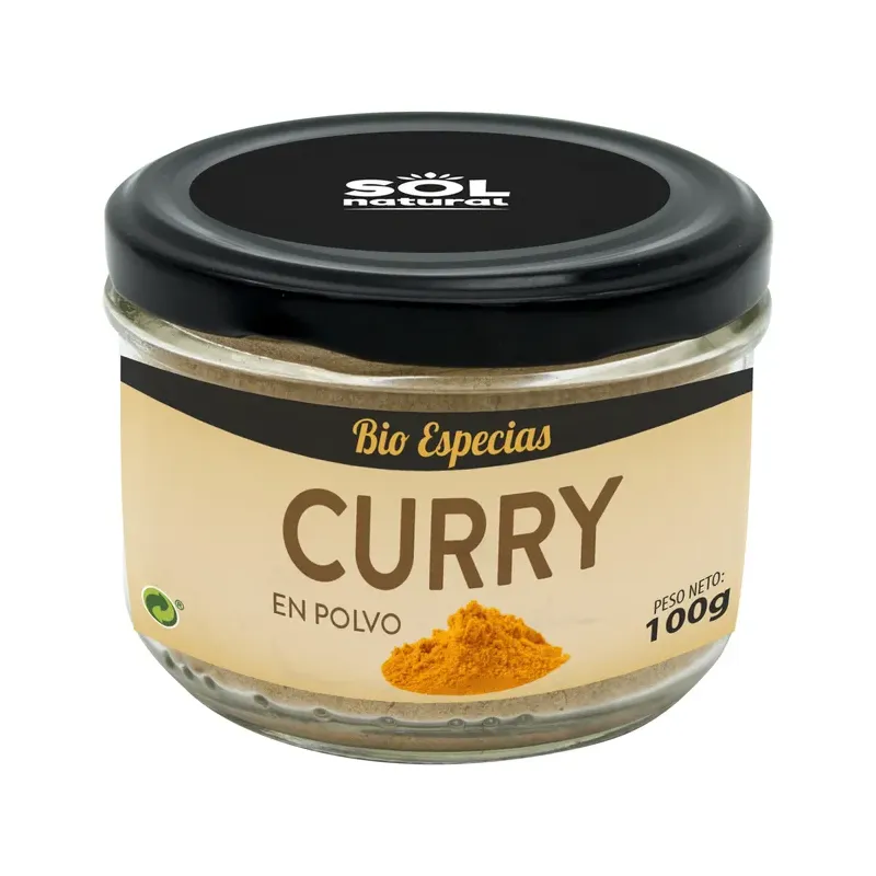 CURRY EN POLVO BIO 100 G