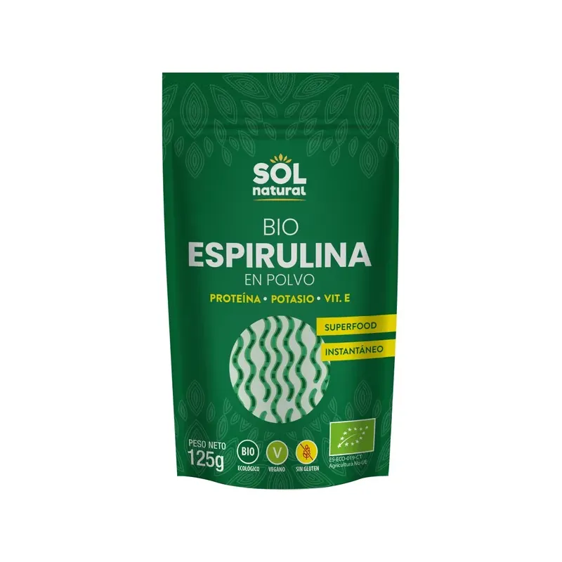 ESPIRULINA EN POLVO BIO 125 G