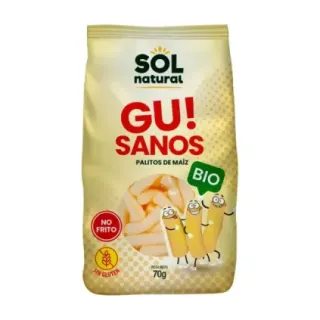 GUSANITOS GU SANOS! DE MAÍZ GIGANTE BIO 70 g