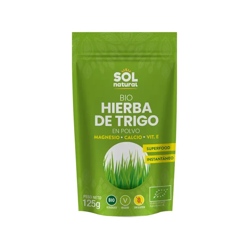 HIERBA DE TRIGO EN POLVO BIO 125 G