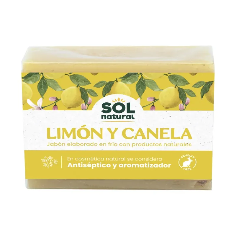 JABON LIMÓN Y CANELA 100 G
