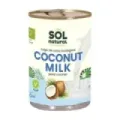 LECHE DE COCO PARA COCINAR LATA BIO 400 ml