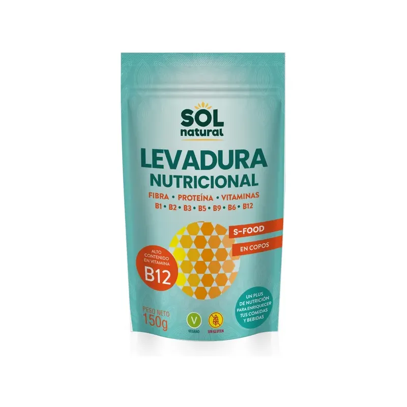 LEVADURA NUTRICIONAL CON VITAMINA B-12 150 g