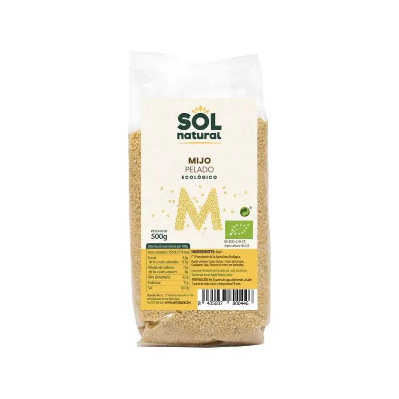 MIJO PELADO BIO 500 G
