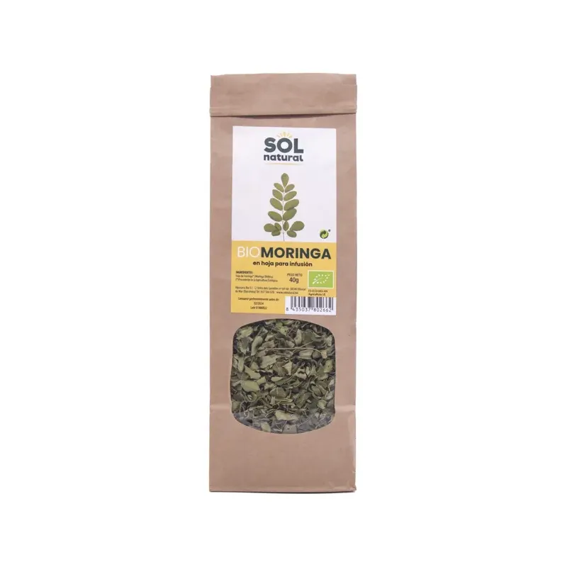 MORINGA EN HOJA PARA INFUSIÓN BIO 40 g