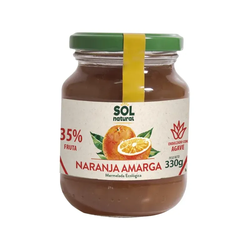 NARANJA CON AGAVE BIO 330 G
