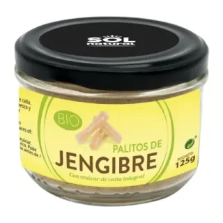 PALITOS DE JENGIBRE BIO 125 G