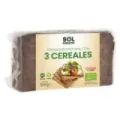 PAN ALEMÁN 3 CEREALES BIO 500 G