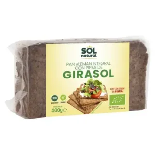 PAN ALEMÁN PIPAS DE GIRASOL BIO 500 g