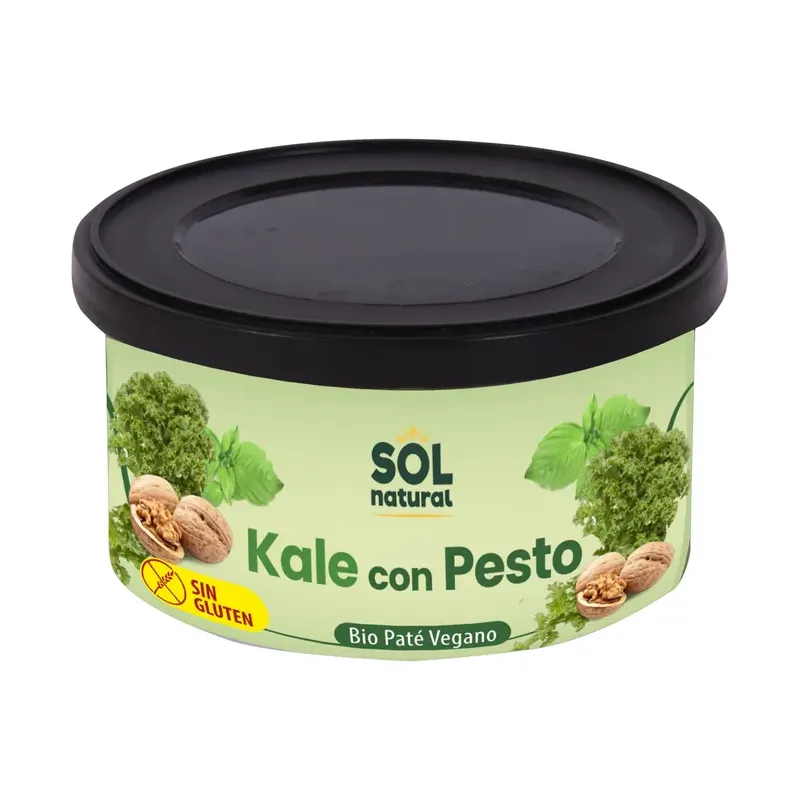 PATÉ KALE CON PESTO BIO 125 G