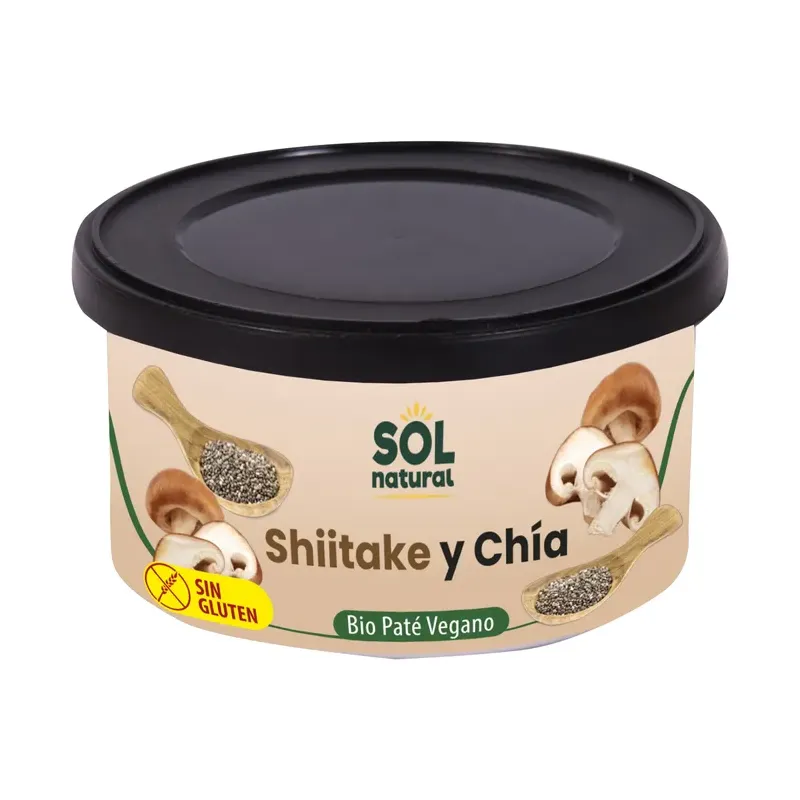 PATÉ SHIITAKE Y CHÍA BIO 125 G