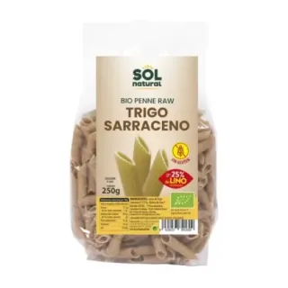 PENNE TRIGO SARRACENO-LINO SIN GLUTEN BIO 250 g