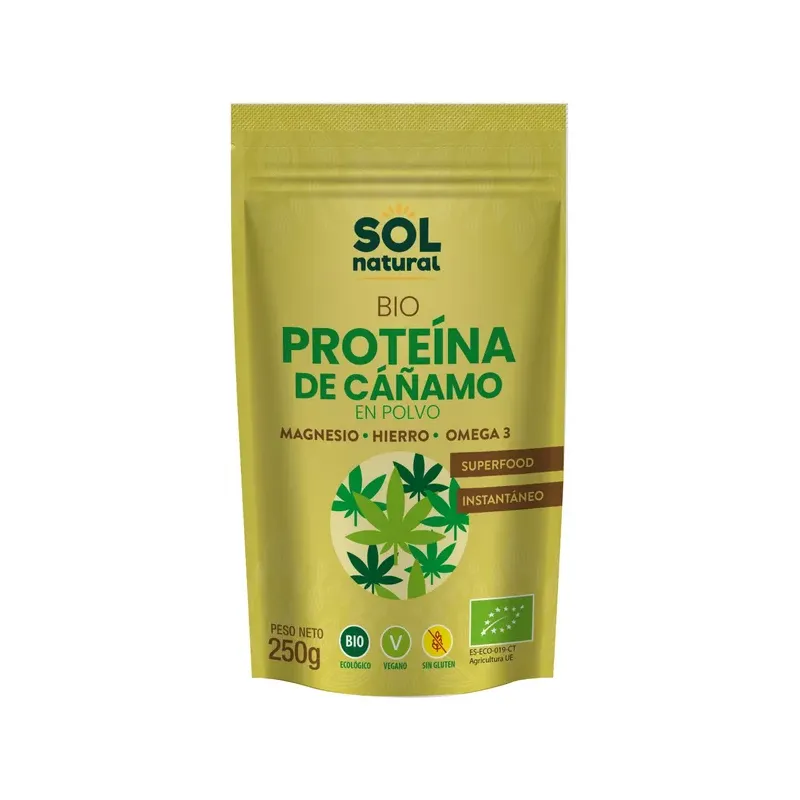 PROTEÍNA DE CÁÑAMO BIO 250 G