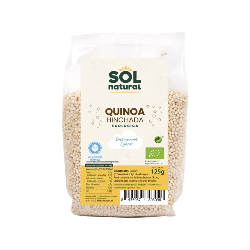 QUINOA HINCHADA BIO 125 G