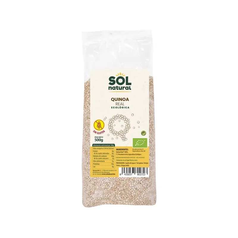 QUINOA REAL SIN GLUTEN BIO 500 G