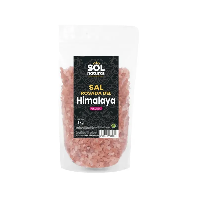 SAL GRUESA ROSADA DEL HIMALAYA 1 KG