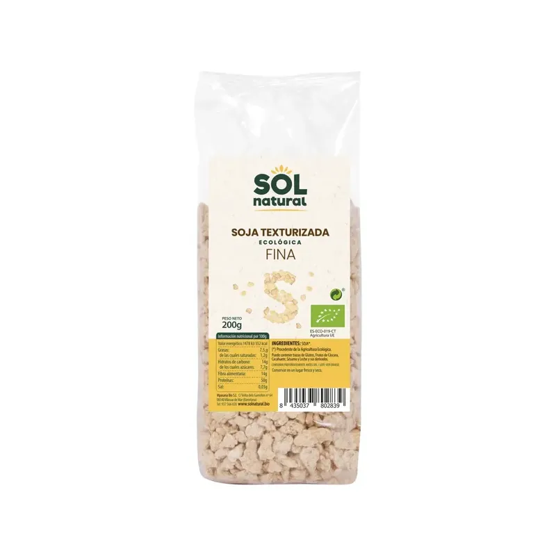 SOJA TEXTURIZADA FINA BIO 200 G