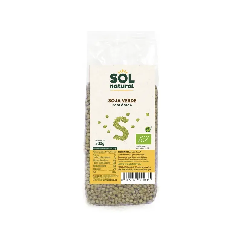 SOJA VERDE BIO 500 G