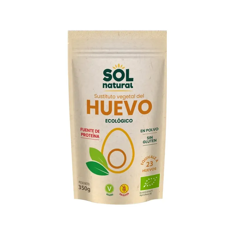 SUSTITUTO VEGETAL DEL HUEVO EN POLVO BIO 350 g