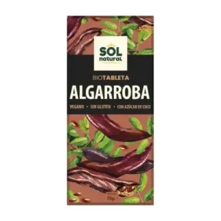 TABLETA ALGARROBA BIO 70 G