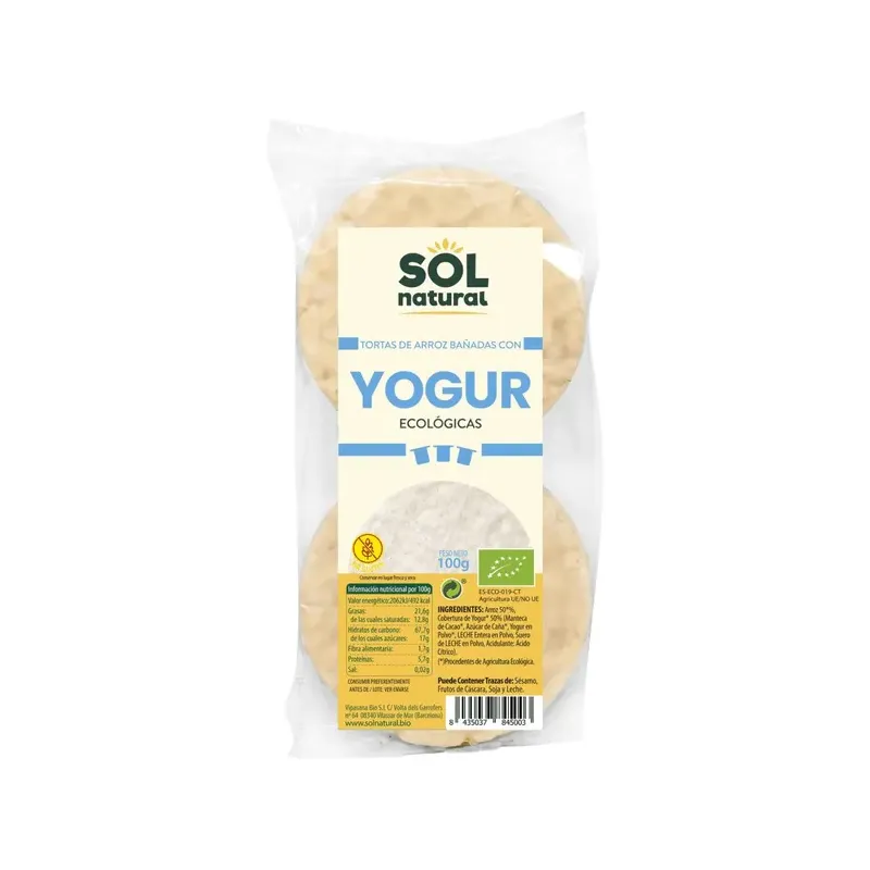TORTAS ARROZ YOGUR ECO