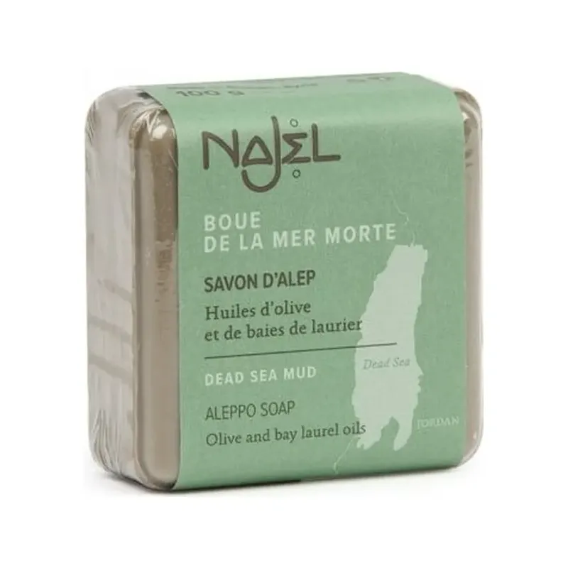 JABON ALEPO BOUE DE LA MAR MORTE 100G  NAJEL