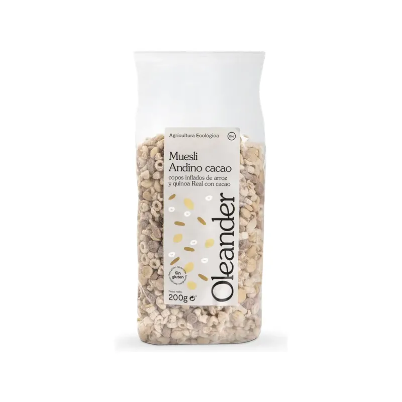 MUESLI ANDINO CACAO BIO 200G