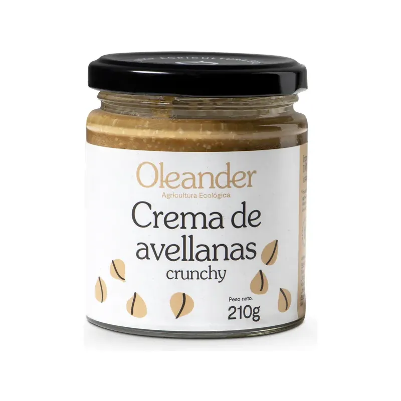 CREMA AVELLANA CRUNCHY BIO 210G