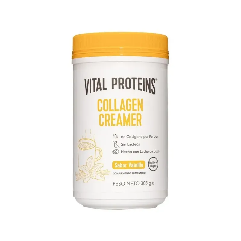 PÉPTIDOS DE COLÁGENO CREMA VAINILLA 300gr VITAL PROTEINS