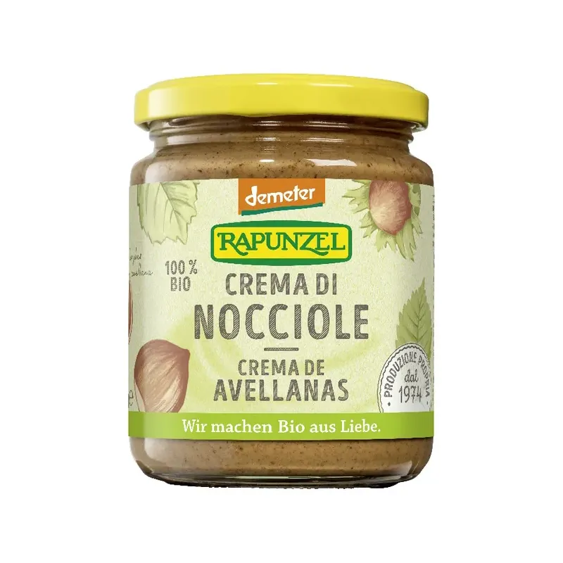 CREMA AVELLANAS RAPUNZEL 250 G