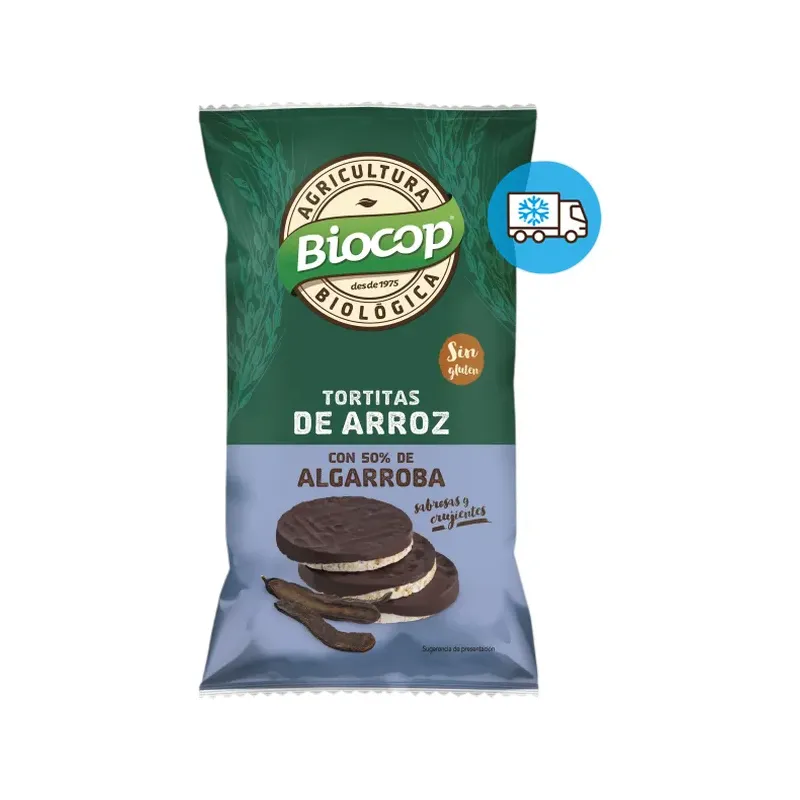 TORTITAS ARROZ ALGARROBA 100 GR