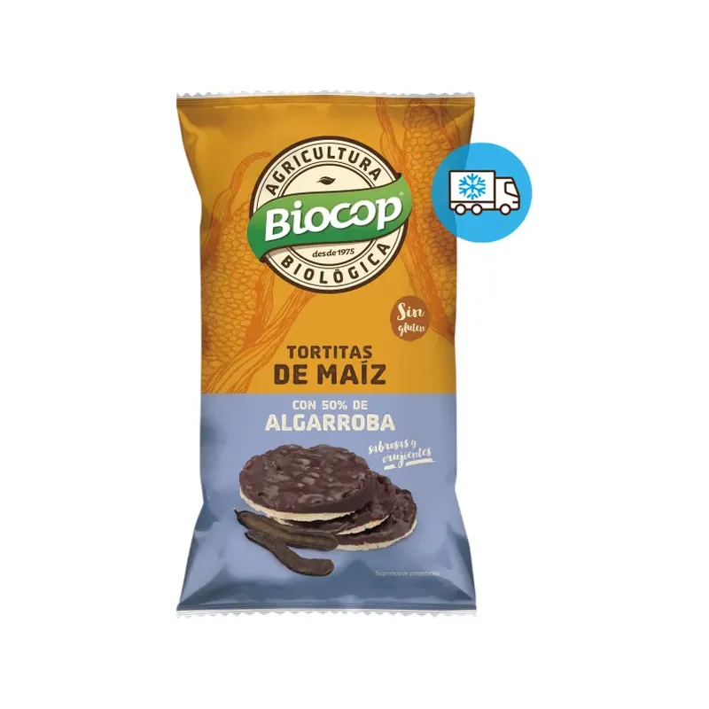 TORTITAS MAIZ ALGARROBA 100 GR