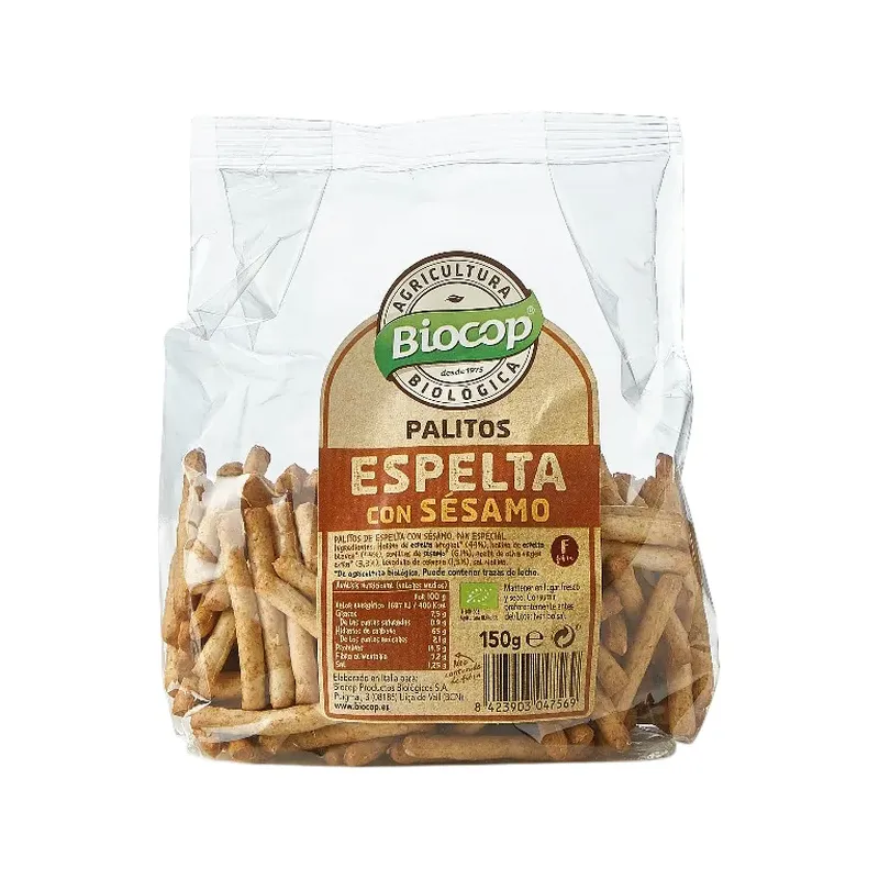 PALITOS ESPELTA SESAMO  150 G