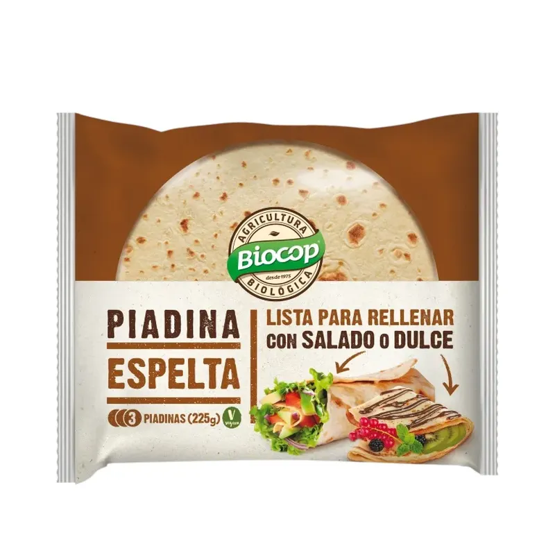 PIADINA ESPELTA  3 UNDS 225 GR