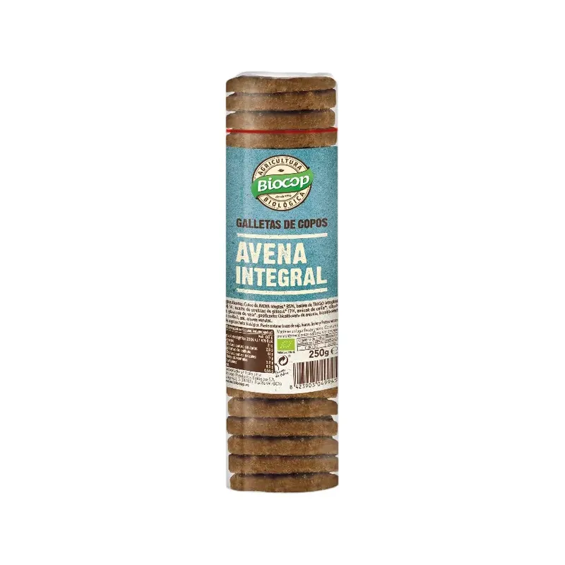 GALLETA COPOS AVENA INTEGRAL 250 GR
