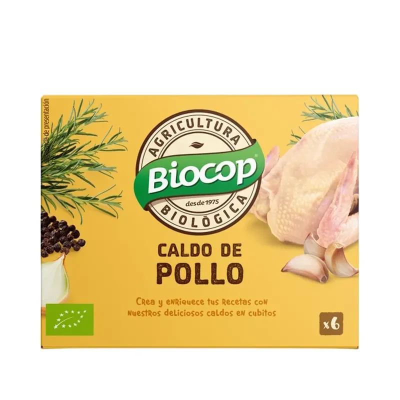 CALDO CUBITOS POLLO  6  X 11 GR