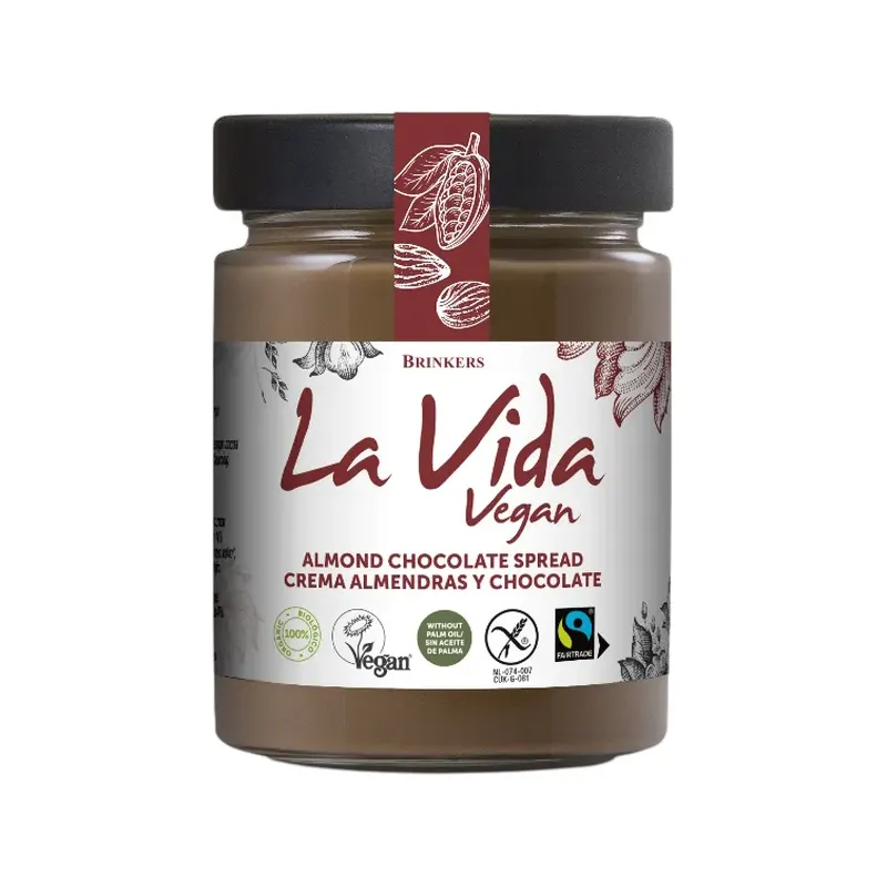 CREMA CHOCO ALMENDRAS VEGAN 270G