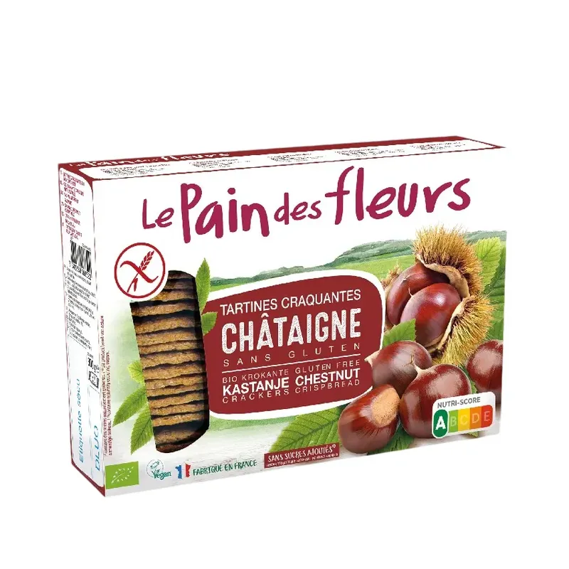 CRACKER CASTAÑA LE PAIN DES FLEURS 300G