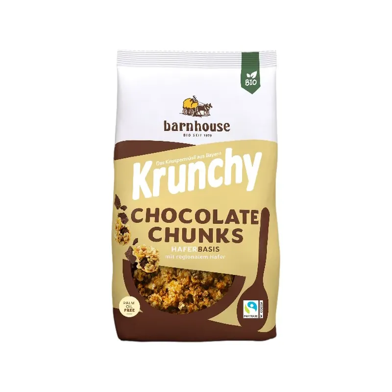 MUESLI KRUNCHY & FRIENDS CHOCOLATE BARNHOUSE 500G