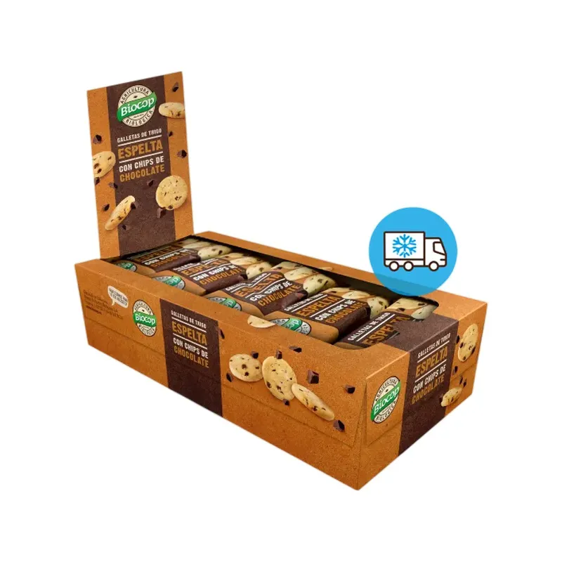 GALLETA TRIGO ESPELTA CHOCO BIOCOP 32 G