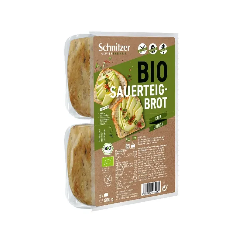 PAN MOLDE CHIA QUINOA S/G SCHNITZER 500 G
