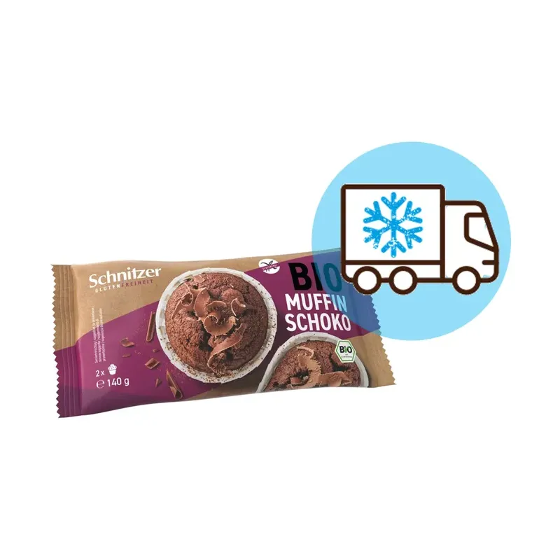 MUFFINS CHOCOLATE NEGRO S/G SCHNITZER 140 G
