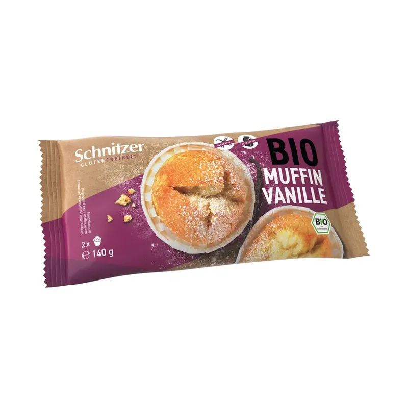 MUFFINS VAINILLA S/G SCHNITZER 140 G