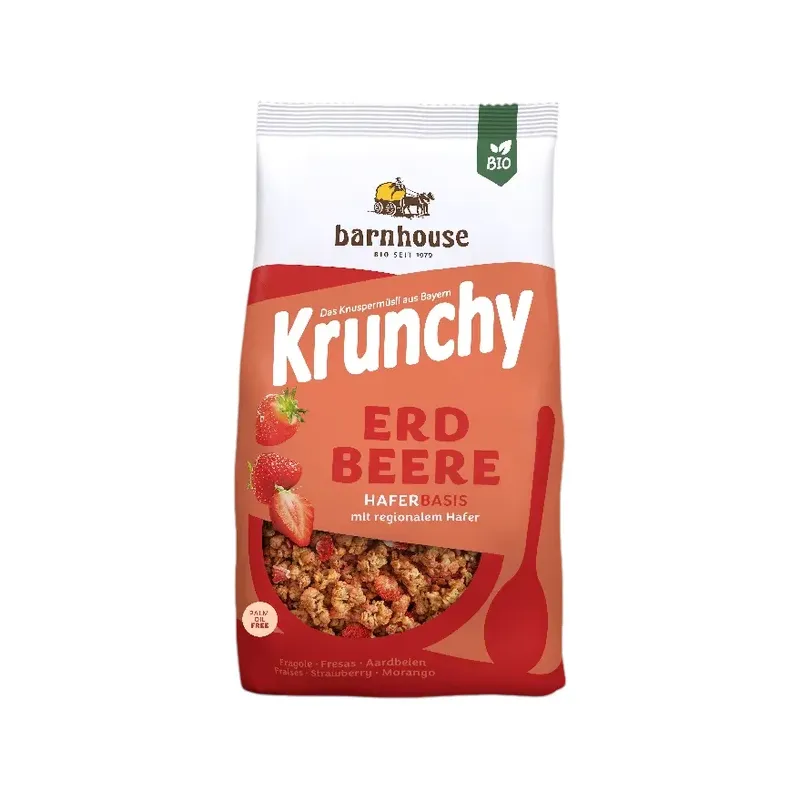 MUESLI KRUNCHY FRESAS BARNHOUSE 375G