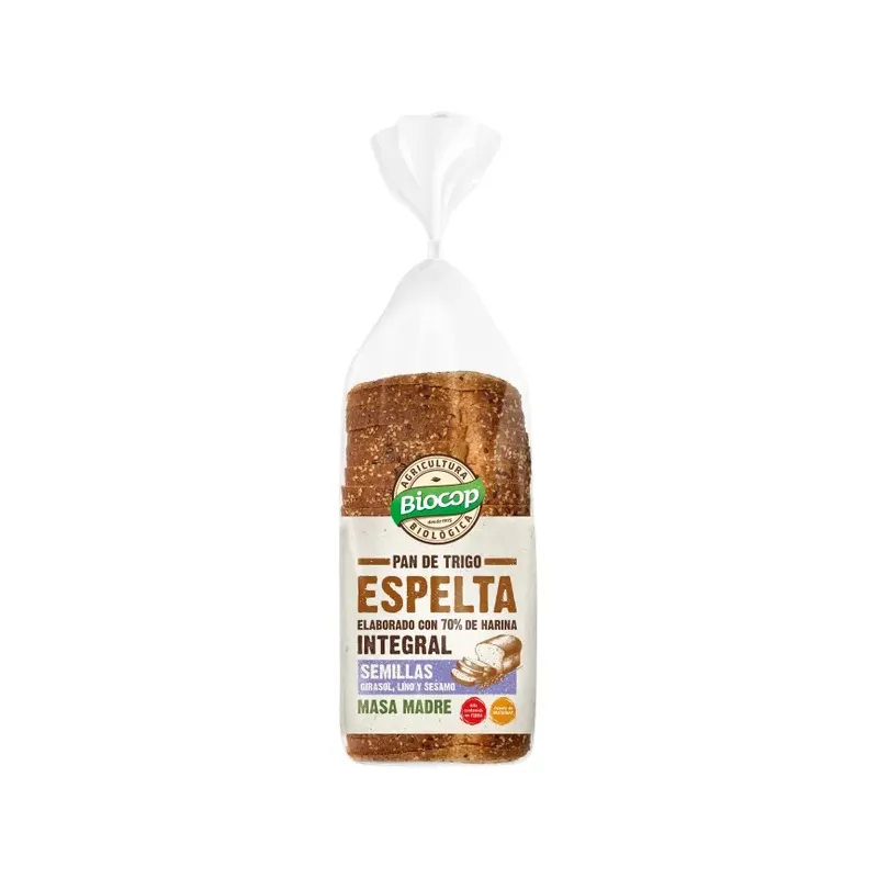 PAN MOLDE TRIGO ESPELTA INT. 400 GR SEMILLAS 400 G