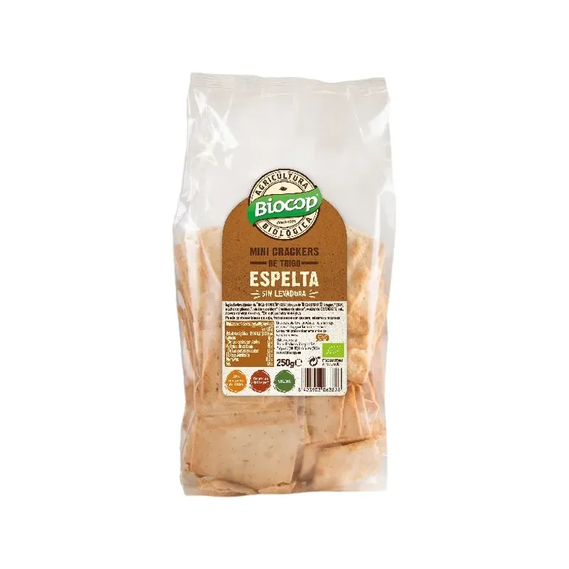 MINI CRACKERS TRIGO ESPELTA 250G